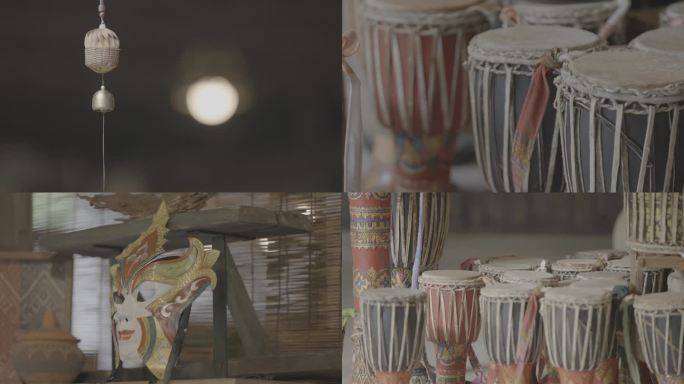 29傣族风情房屋装饰1