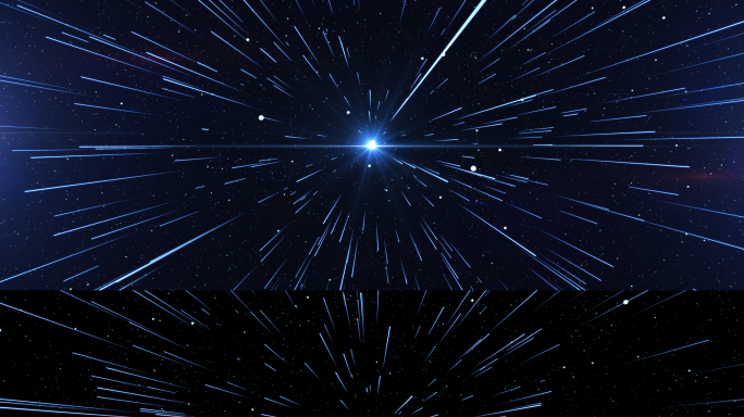 8K流星雨科技粒子冲屏3款