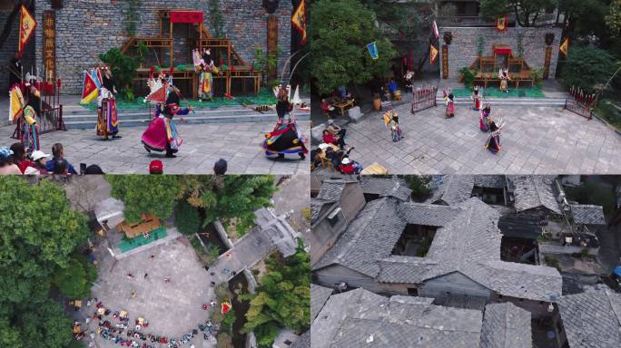 （4K50P）贵州安顺天龙屯堡地戏及建筑