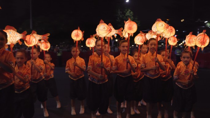 佛山秋色巡游佛山民俗广东民俗岭南民俗