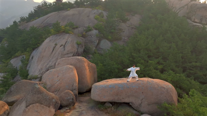 青岛 崂山 北九水 太极 人文