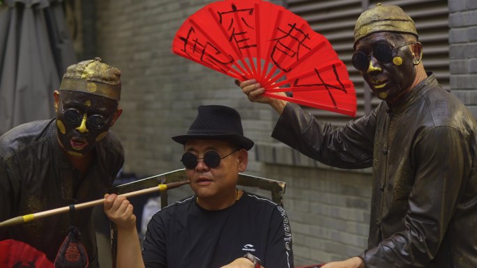 成都宽窄巷子巷子人流游玩景点【组镜】