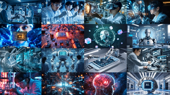 【4K】AI科学研究医学科研工程师合集