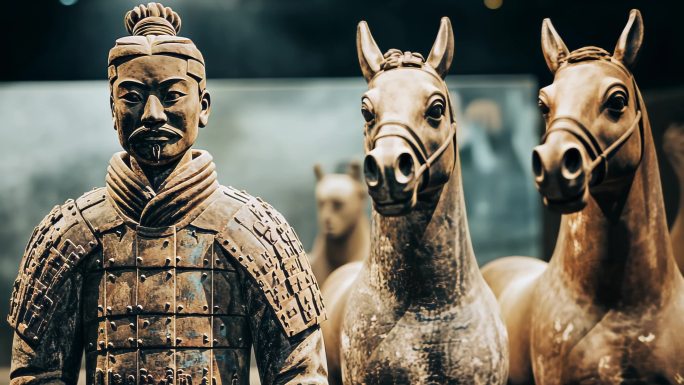 陕西旅游景点风光 陕西风景合集 兵马俑
