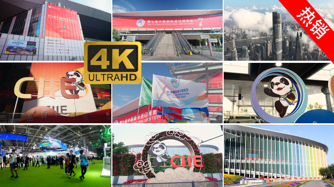 2024第七届进博会最全空镜合集