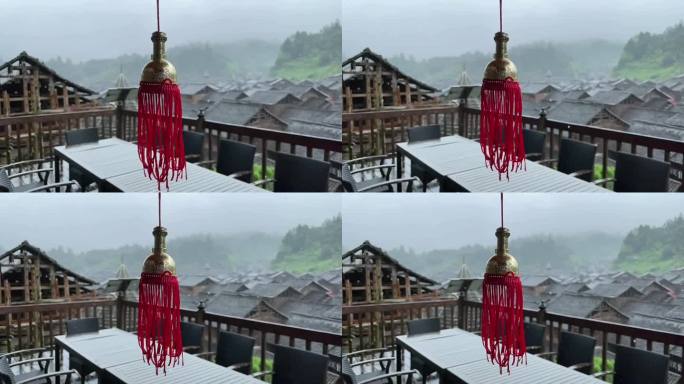 雨中风铃