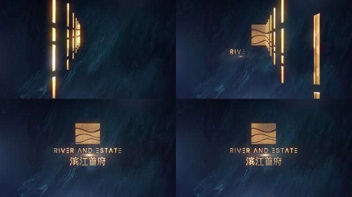 4K大气震撼质感4K动画logo
