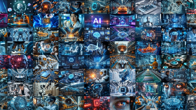 【4K】中国科技AI人工智能制造生产合集