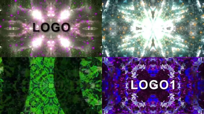 绚丽唯美时尚LOGO万花筒25套AE工程