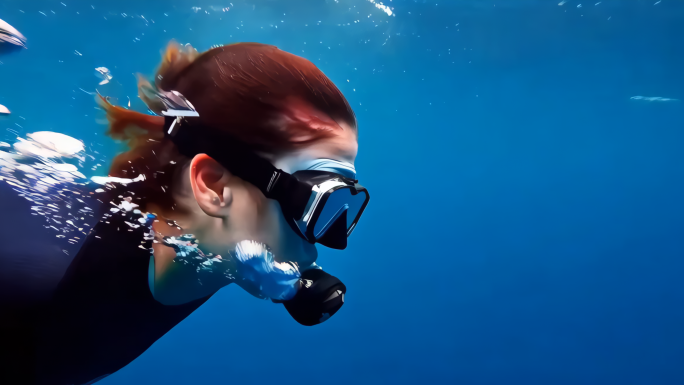 【8个女性潜水合集】深浅浮潜自由式潜水