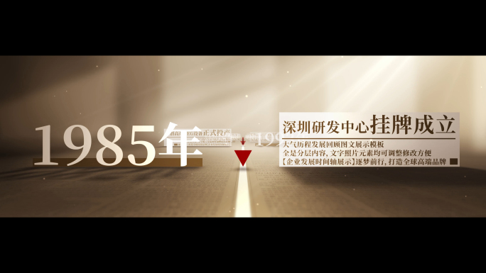 【无插件】怀旧时间轴-宽屏