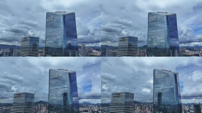 深圳南山软件产业园南山后海航拍