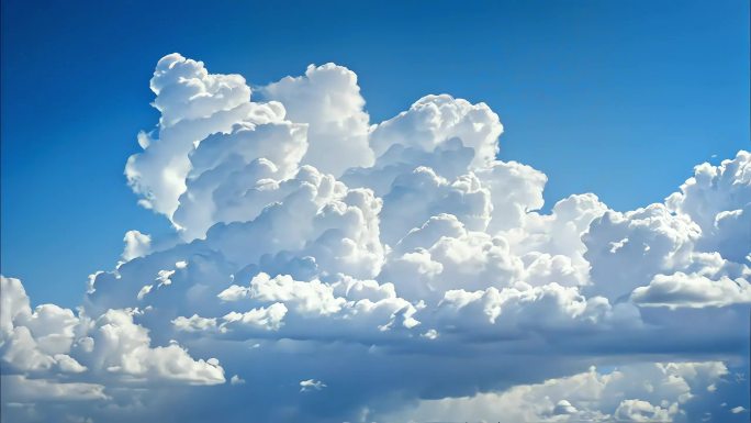 大气清新唯美蓝天白云
