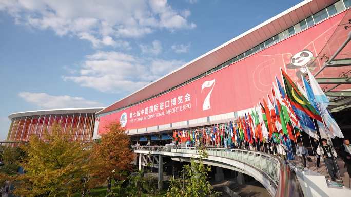 2024 第七届进博会 内外景素材