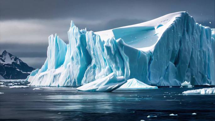 全球变暖冰川融化