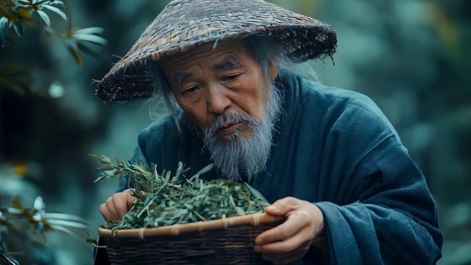 【4K】中医 采药 医书 老中医