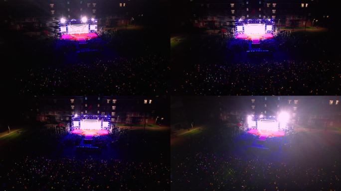 校园学校晚会艺术节艺体节舞台灯光表演