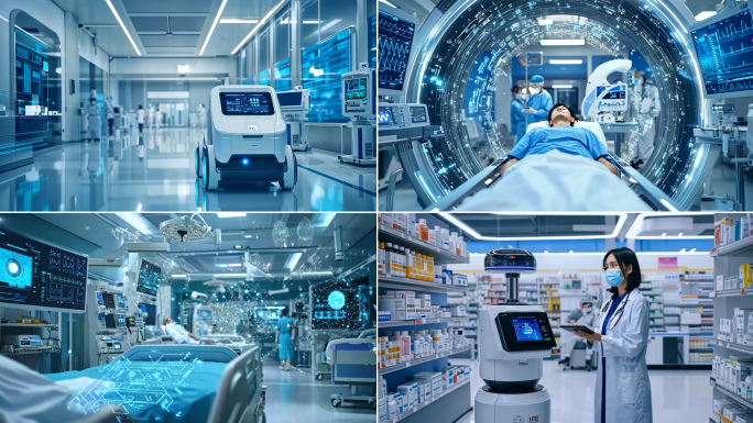 智慧医疗医学医疗科技未来健康医学研究实验