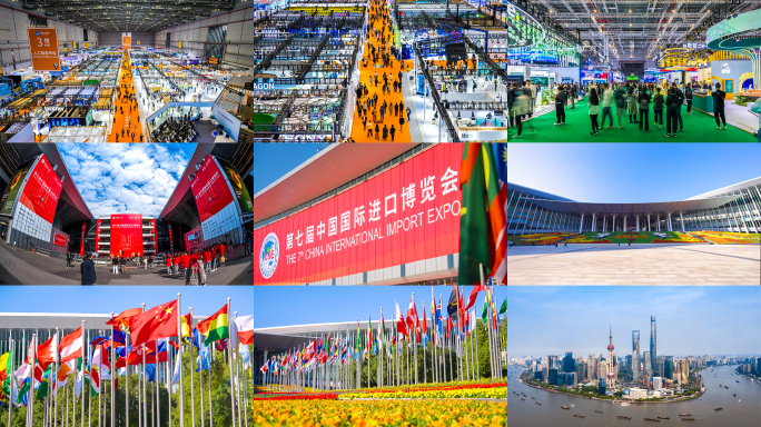 2024上海进博会延时+实拍+风光合集