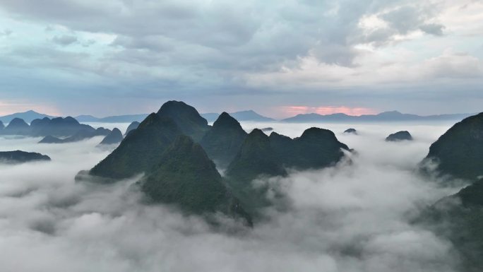 人间仙境  日出云海