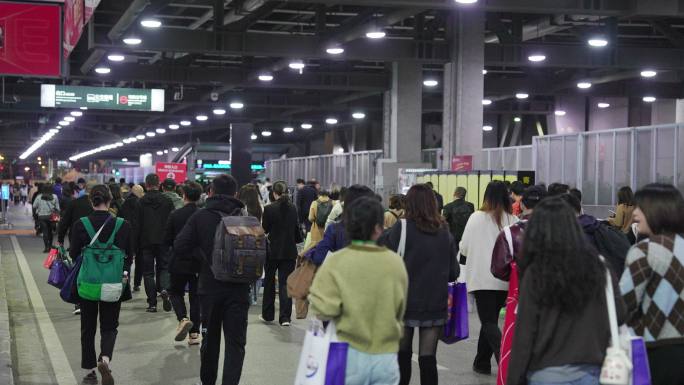 2024进博会人群人流
