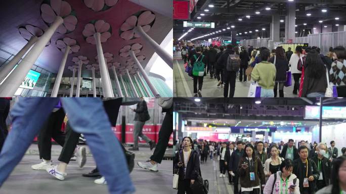2024进博会人群人流