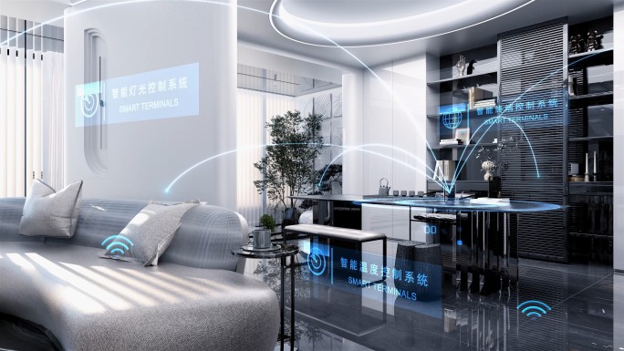 5G生活智能家居科技生活
