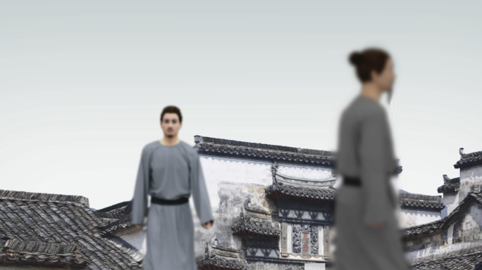晋 陶渊明 饮酒其五 无字幕