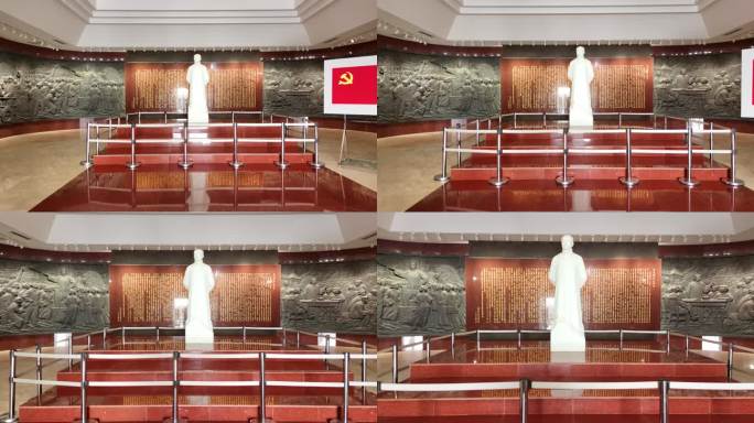 4K航拍唐山乐亭县革命先驱李大钊纪念馆