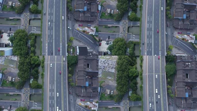 杭州中河高架航拍C16