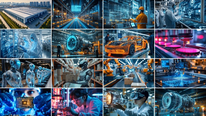 【4K】中国科技工厂智能制造生产合集