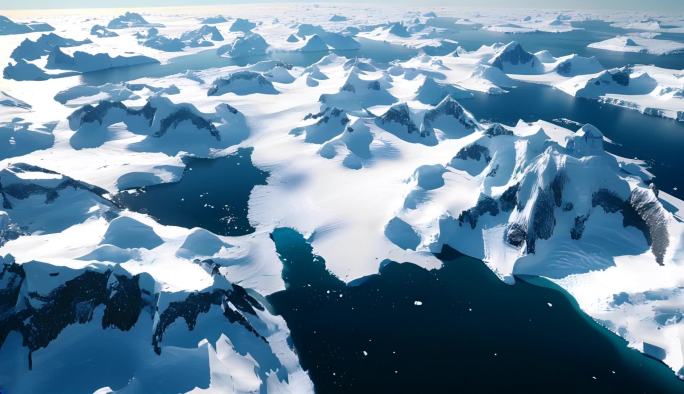 大海之中的冰山