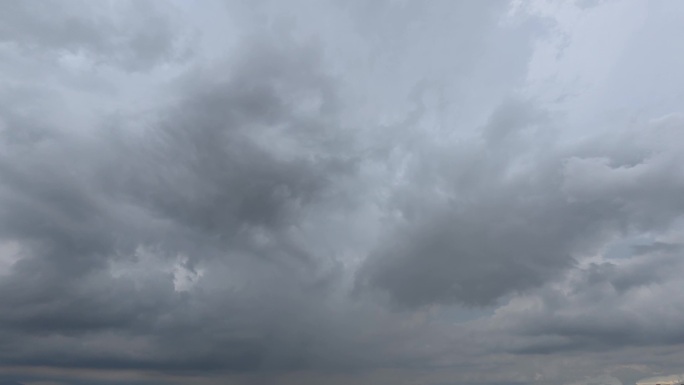 动态天阴天积雨云遮天蔽日暴雨将至风云乌云