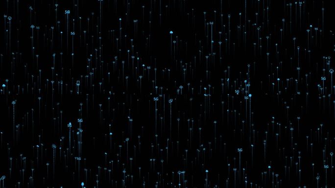 5G互联网智慧城市信息科技图标AE模板