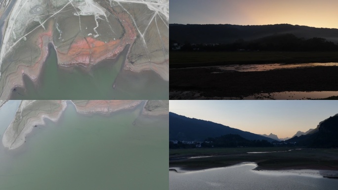 上林东敢水库风光