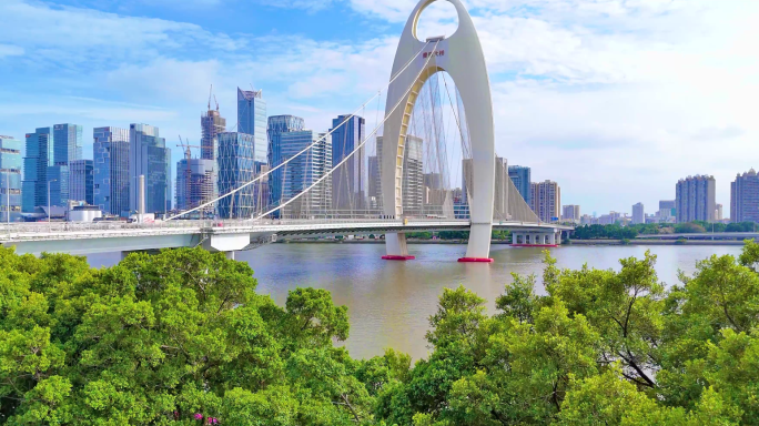 广州猎德大桥