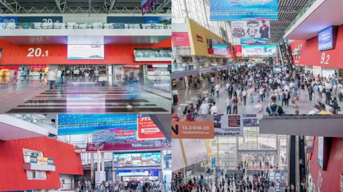 【4K】136届中国进出口商品交易会延时