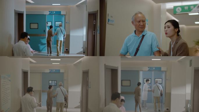 医院陪诊师陪护老人体检 01