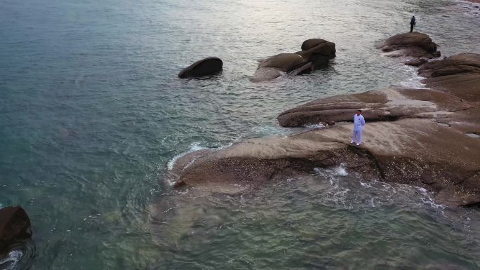 海边看海