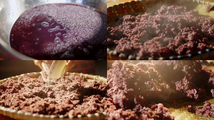 黎族山兰稻米酒酿酒 传统山兰稻酿酒