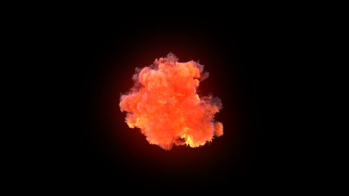 6个空中的爆炸带通道