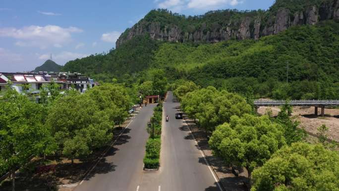 浙江天台后岸村乡村风貌