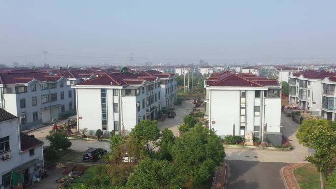 江苏省常州市武进区前黄镇盛德家园4K航拍