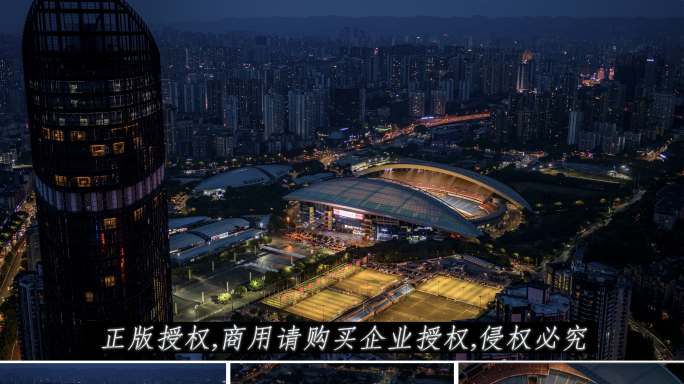 九龙坡奥体夜景1