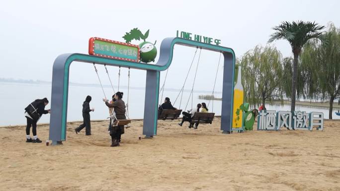 望湖公园 龙湖月色