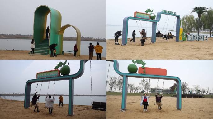 望湖公园 龙湖月色