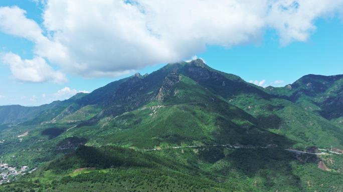 航拍房山霞云岭 房山大石河-1
