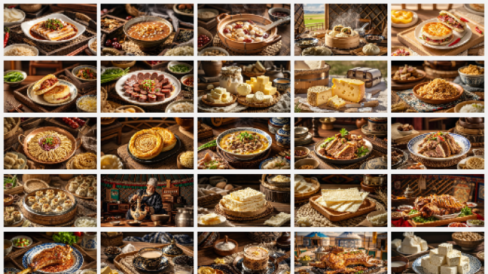 舌尖上的内蒙古‌‌传统特色美食小吃