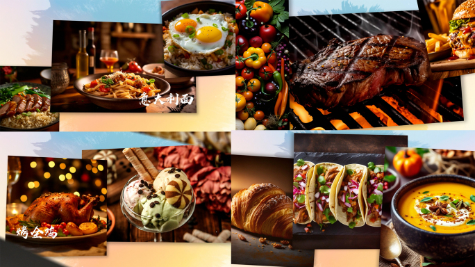 美食模板