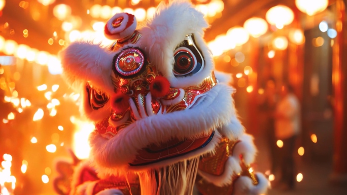2025年春节元旦过年烟花大年三十中国年